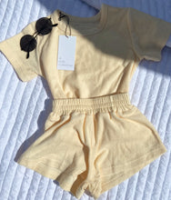 Load image into Gallery viewer, TOWELLING SHORTS & TEE SETS