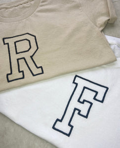 COLLEGE OUTLINE INITIAL TEE