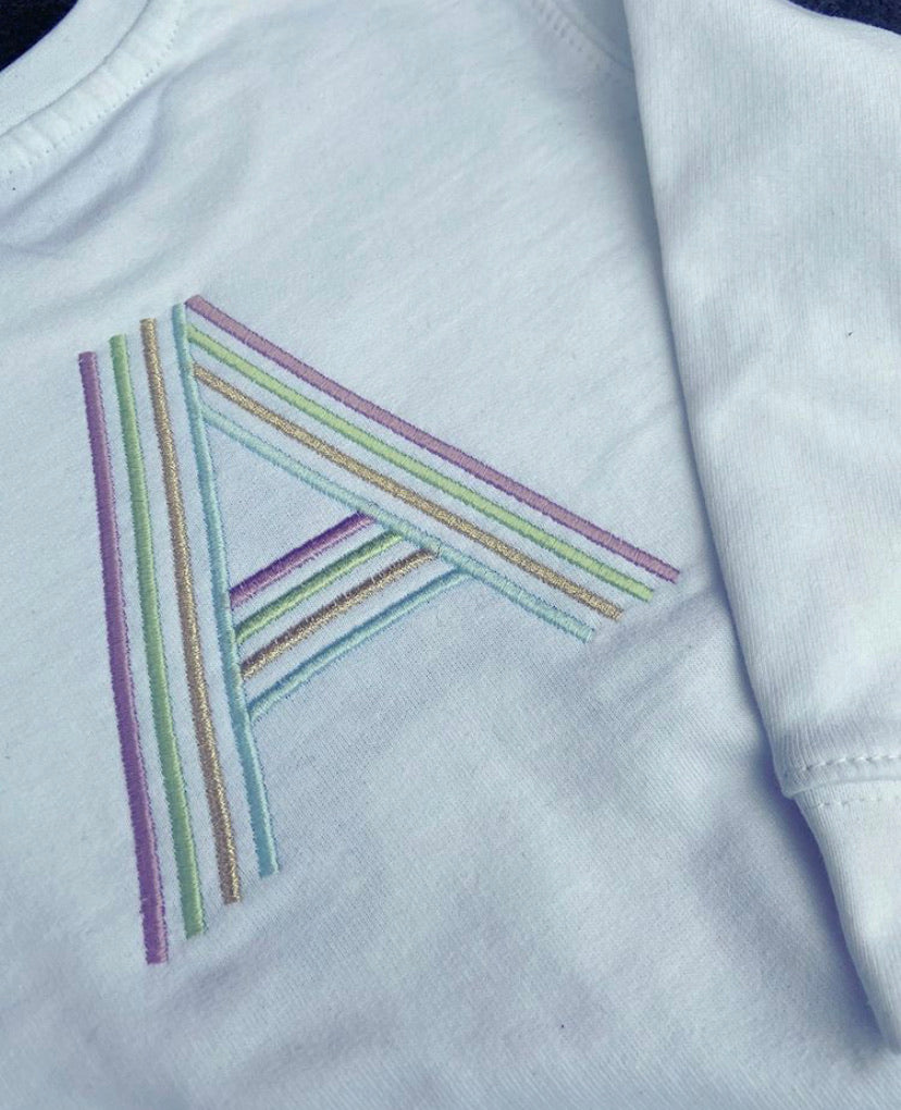 MULTISTITCH INITIAL TEE