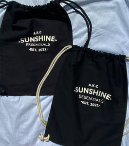 AKC SUNSHINE ESSENTIALS DRAWSTRING BAG