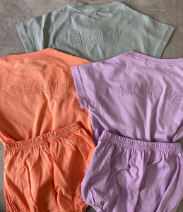 SUMMER SHORTS AND TEE SET